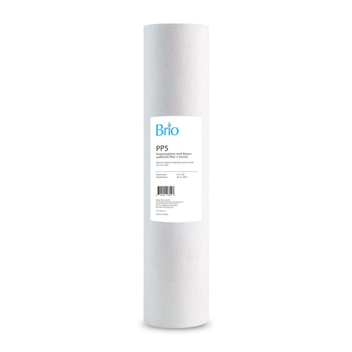 Brio PP Sediment Filter 4.5x20 - 5 Micron