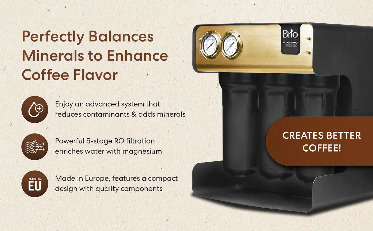 Brio RObust PRO GL 5-Stage Reverse Osmosis System – Brio Water Technology