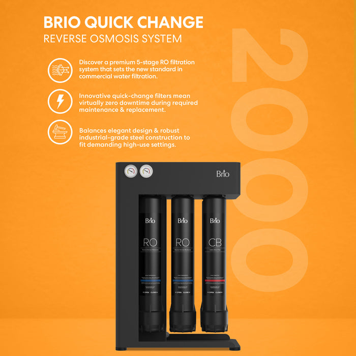 Brio 2000 Quick Change Reverse Osmosis System