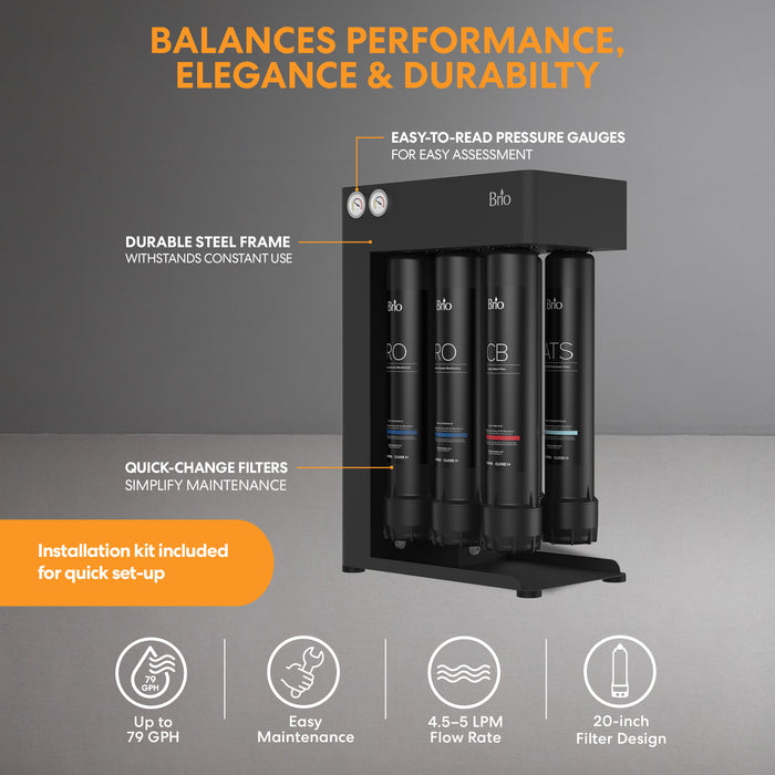 Brio 2000 Quick Change Reverse Osmosis System