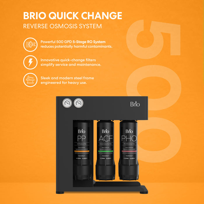 Brio 500 Quick Change Reverse Osmosis System