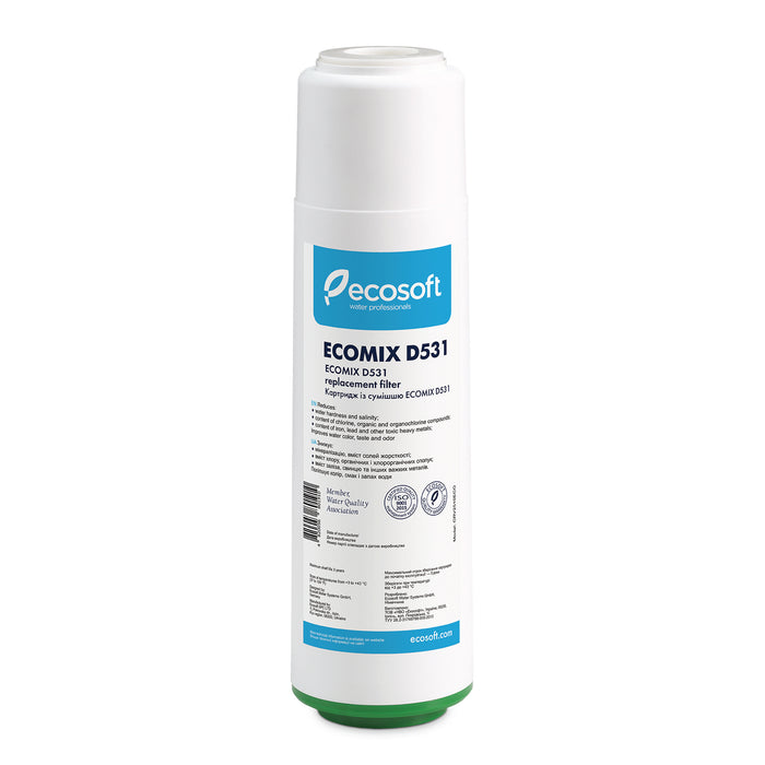 Ecosoft Replacement Filter with Ecomix® Media 2.5"x 10"