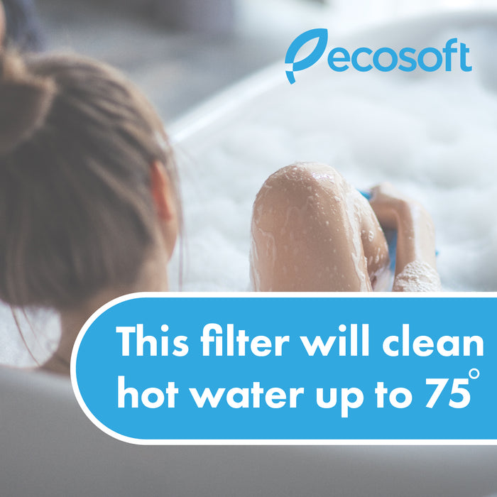 Ecosoft 1/2" High-Pressure Sediment (Stage 1) Filter with Housing