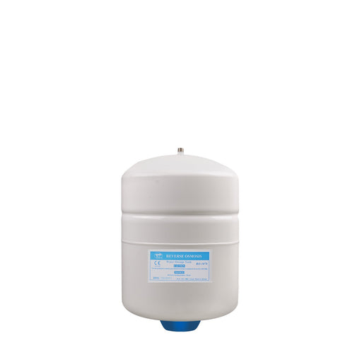 Brio White 1 GAL. Metal Tank for RO Water Filter Systems