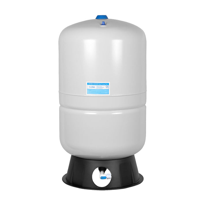 Brio White 20 GAL. Metal Tank for RO Water Filter Systems