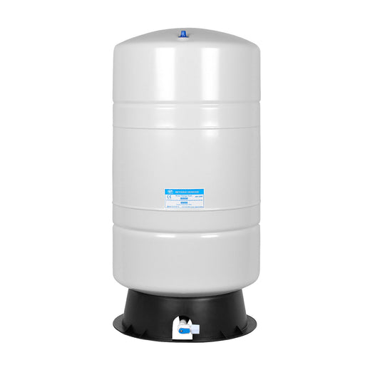 Brio White 28 GAL. Metal Tank for RO Water Filter Systems