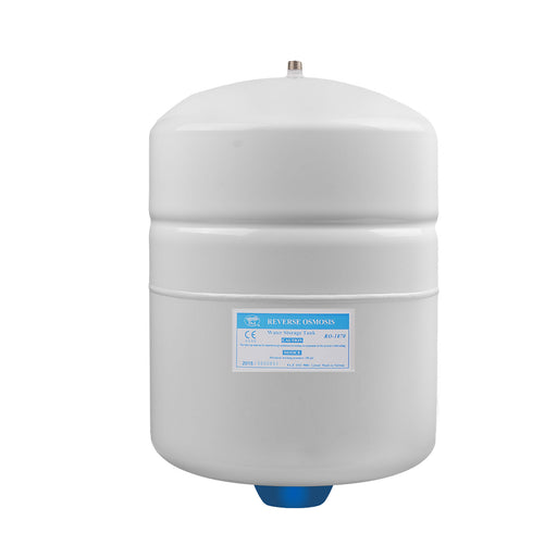Brio White 2 GAL. Metal Tank for RO Water Filter Systems