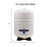 Brio White 3.2 GAL. Metal Tank for RO Water Filter Systems