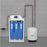 Brio White 5 GAL. Metal Tank for RO Water Filter Systems
