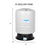 Brio White 9 GAL. Metal Tank for RO Water Filter Systems