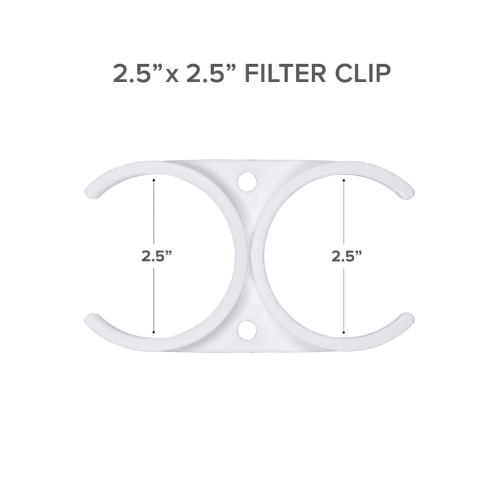 Double Sided, 2.5" X 2.5" Filter Clip for Membrane to Membrane