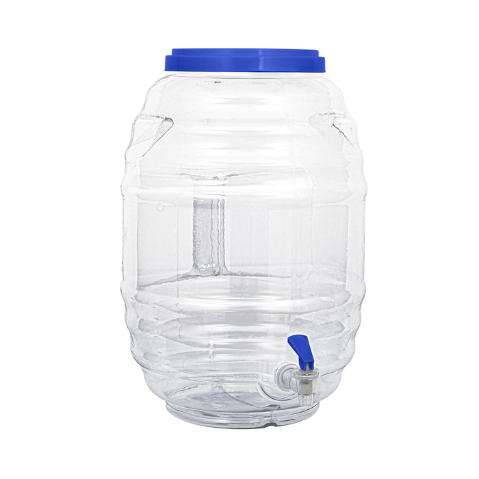 5 Gallon BPA Free Reusable Plastic Beverage Jar with Handle & Cap