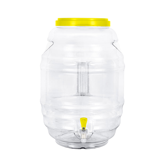 5 Gallon BPA Free Reusable Plastic Beverage Jar with Handle & Cap