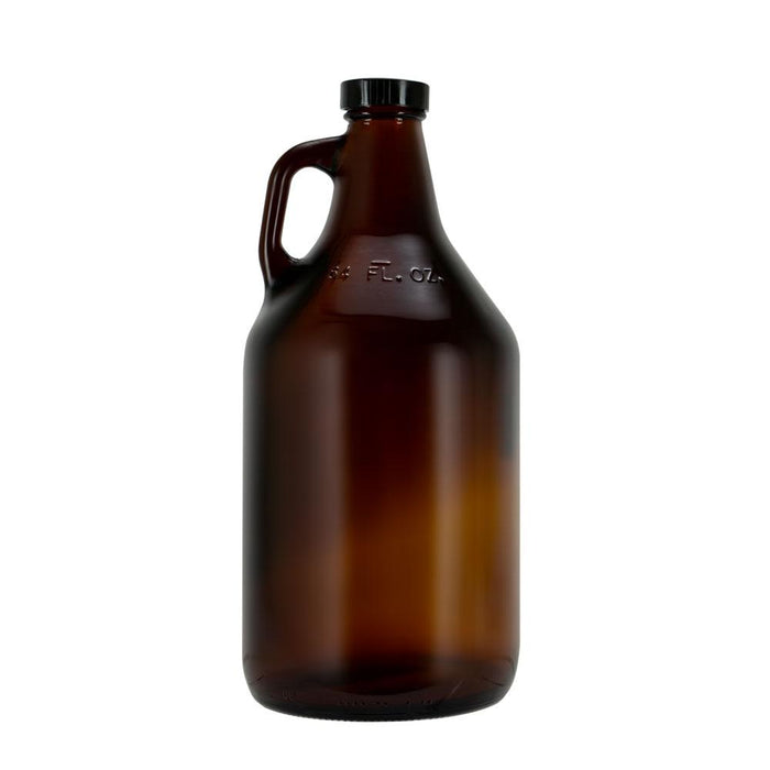 Brewing Glass Bottle, Amber Color