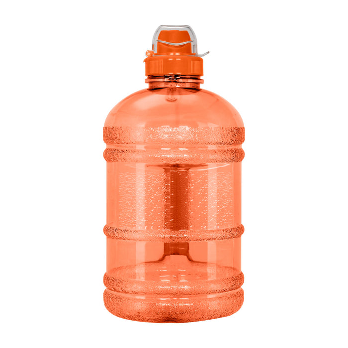 1/2 Gallon BPA Free Water Bottle, Plastic Bottle, Sports Bottle, with Sports Cap, GEO