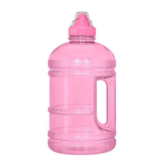 1/2 Gallon BPA Free Water Bottle, Plastic Bottle, Sports Bottle, with Sports Cap, GEO