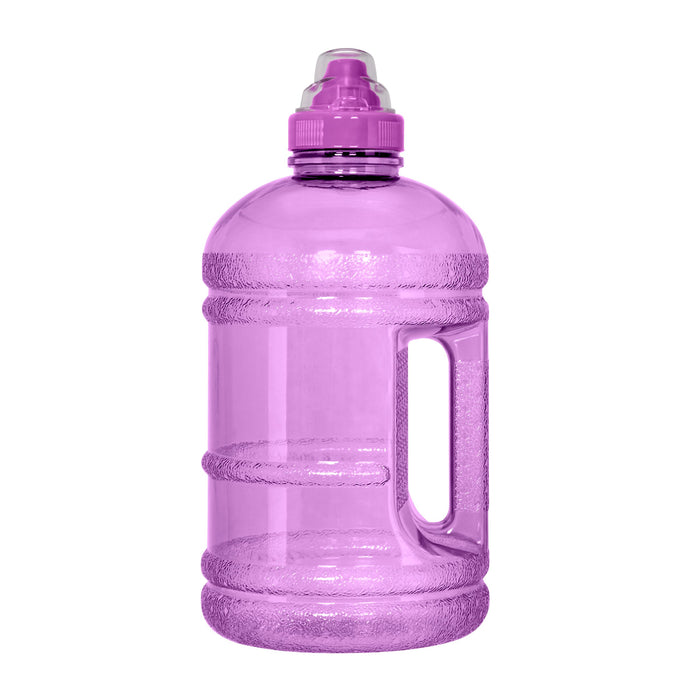 1/2 Gallon BPA Free Water Bottle, Plastic Bottle, Sports Bottle, with Sports Cap, GEO