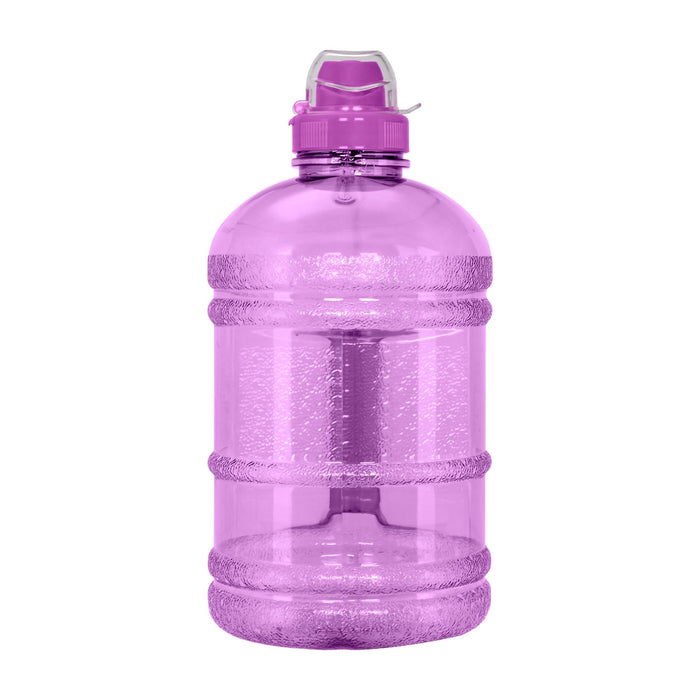 1/2 Gallon BPA Free Water Bottle, Plastic Bottle, Sports Bottle, with Sports Cap, GEO