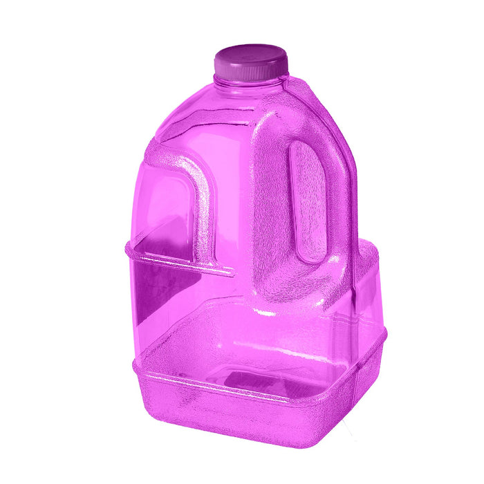 BPA Free 1 Gallon Juice Bottle, Water Bottle, Plastic Bottle, with Screw Cap, GEO