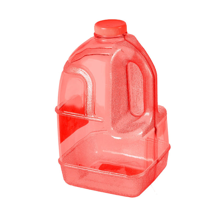 BPA Free 1 Gallon Juice Bottle, Water Bottle, Plastic Bottle, with Screw Cap, GEO