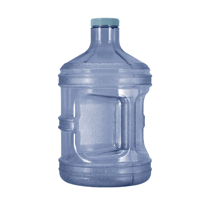 BPA Free 1 Gallon Water Bottle, Plastic Bottle, Sports Bottle, PC Bottle, with Screw Cap and Handle, GEO