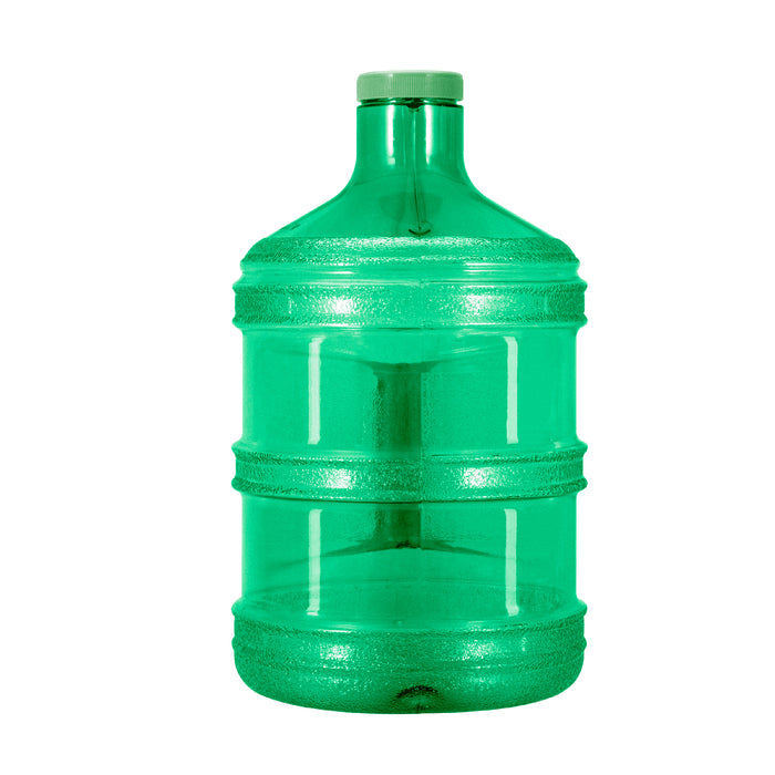 BPA Free 1 Gallon Water Bottle, Plastic Bottle, Sports Bottle, PC Bottle, with Screw Cap and Handle, GEO