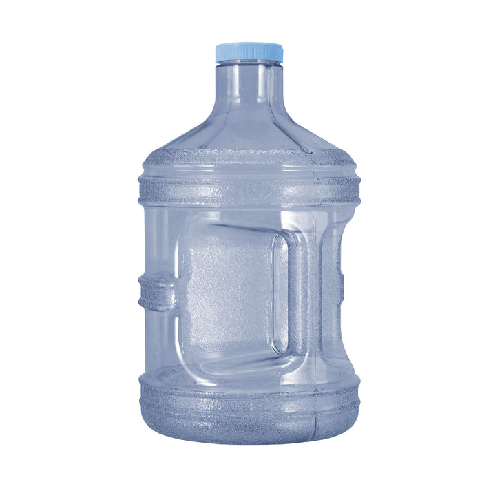 BPA Free 1 Gallon Water Bottle, Plastic Bottle, Sports Bottle, PC Bottle, with Screw Cap and Handle, GEO