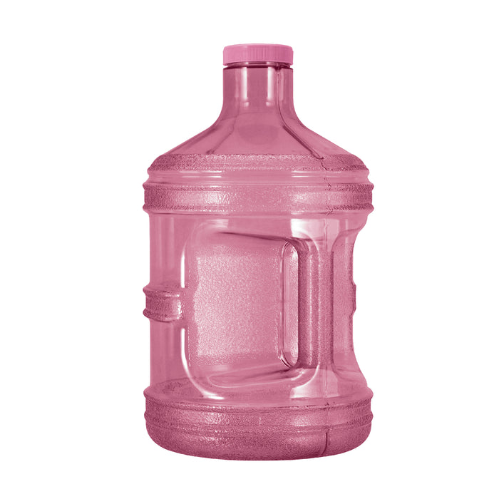 BPA Free 1 Gallon Water Bottle, Plastic Bottle, Sports Bottle, PC Bottle, with Screw Cap and Handle, GEO