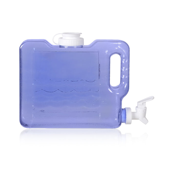 3 Liter BPA Free Plastic Water Bottle, Blue