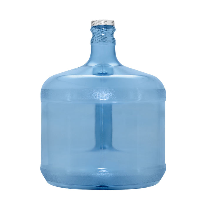 3 Gallon Polycarbonate Plastic Reusable Water Bottle with Handle and Screw Top