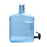 3 Gallon Square Polycarbonate Plastic Reusable Water Bottle with Screw Cap and Valve