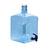 3 Gallon Square Polycarbonate Plastic Reusable Water Bottle with Screw Cap and Valve