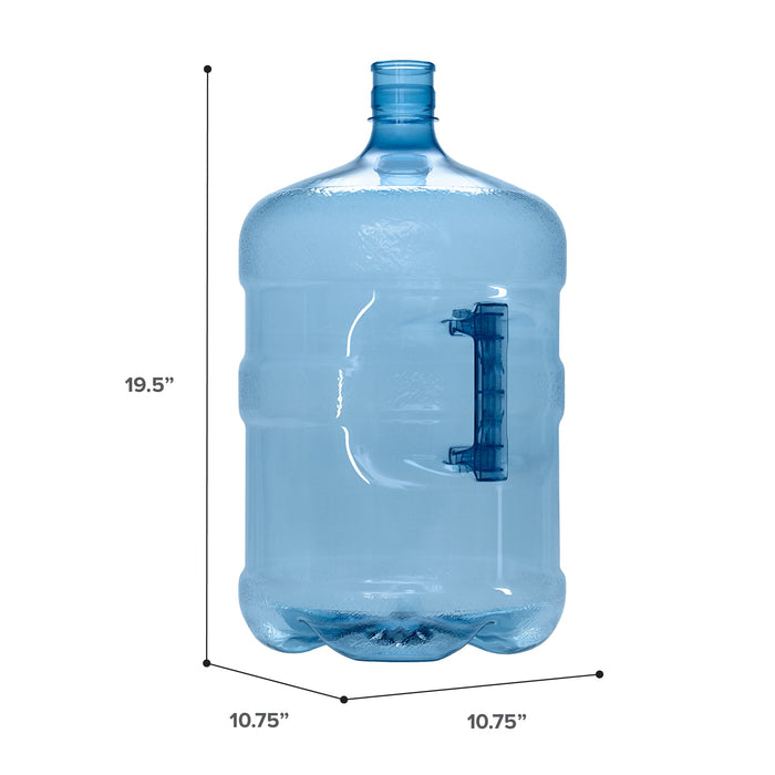 5 Gallon PET Plastic Water Bottle with Crown Cap