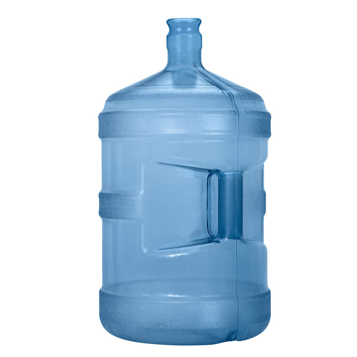 5 Gallon Polycarbonate Plastic Reusable Water Bottle with Crown Cap
