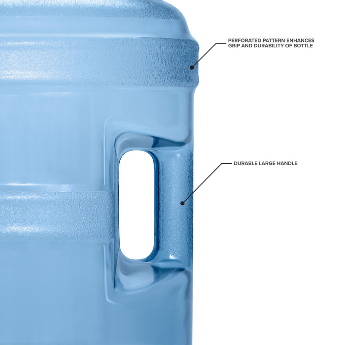 5 Gallon Water Jug Large Reusable Container Bottle Durable Plastic