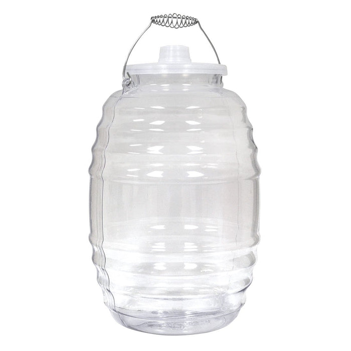 Big-Mouth 5 Gallon, PVC Reusable Beverage Jug with Lid & Wire Handle