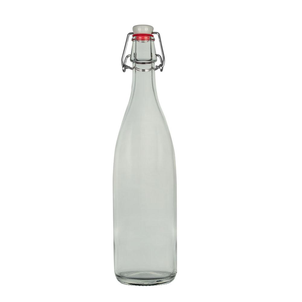 25 Ounce Glass Swingtop Bottle, Water and Brewing Bottle