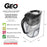 Geo BPA-Free  2-Liter Water Filtration Pitcher