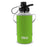 1 Liter Glass Water Bottle, Sports Bottle, with 65 mm Plastic Cap and Protective Sleeve, GEO