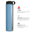 25 Ounce Stainless Steel Water Bottle, Sports Bottle, with Wide Open Mouth and Double Wall, GEO