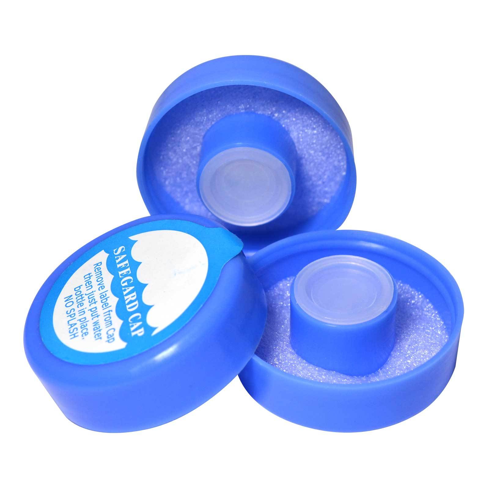 55MM No-Spill Cap Display Package for Screw Neck Water Bottles