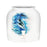 Porcelain Water Crock with Blue Dolphins