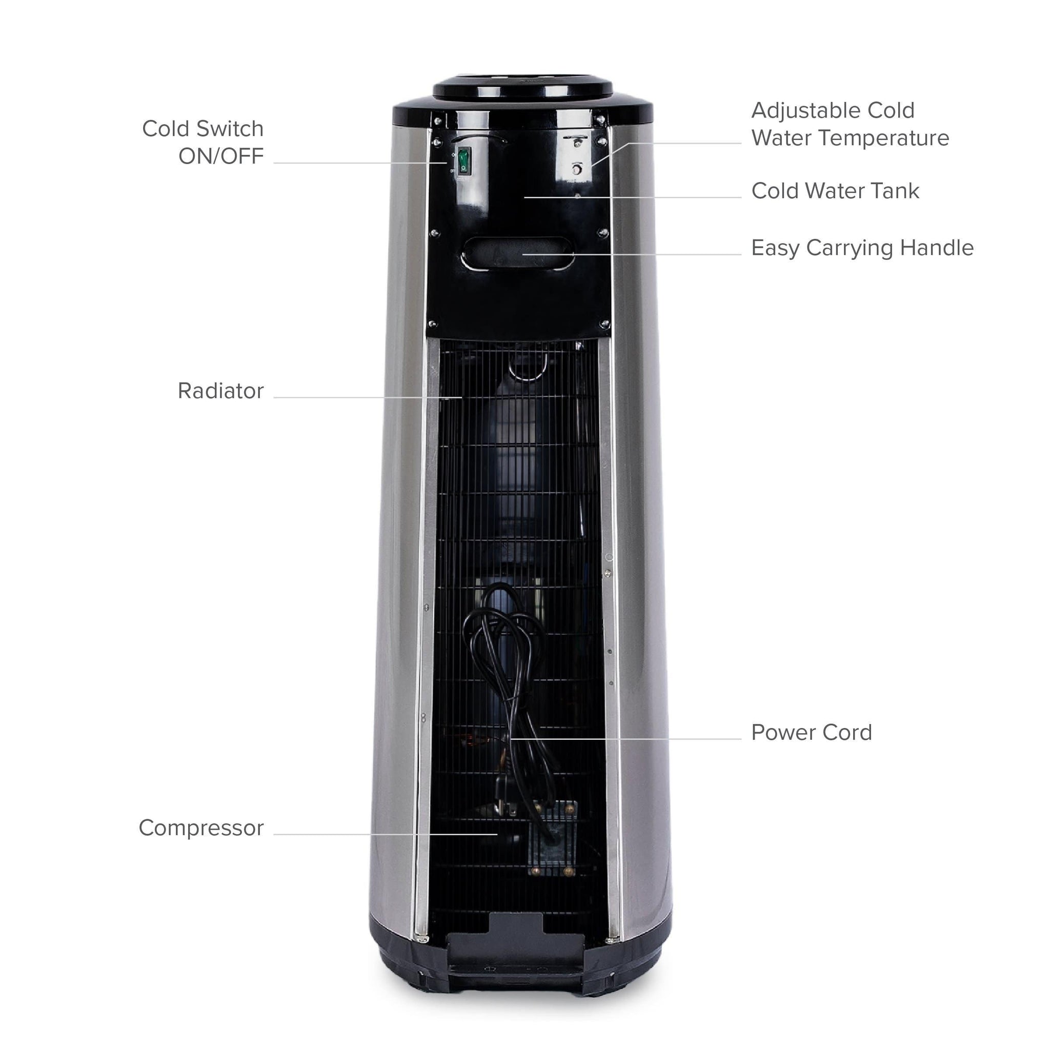 Brio Signature Stainless Steel Cooler W/ Thomlinson Faucet, Cook & Cold. - water cooler