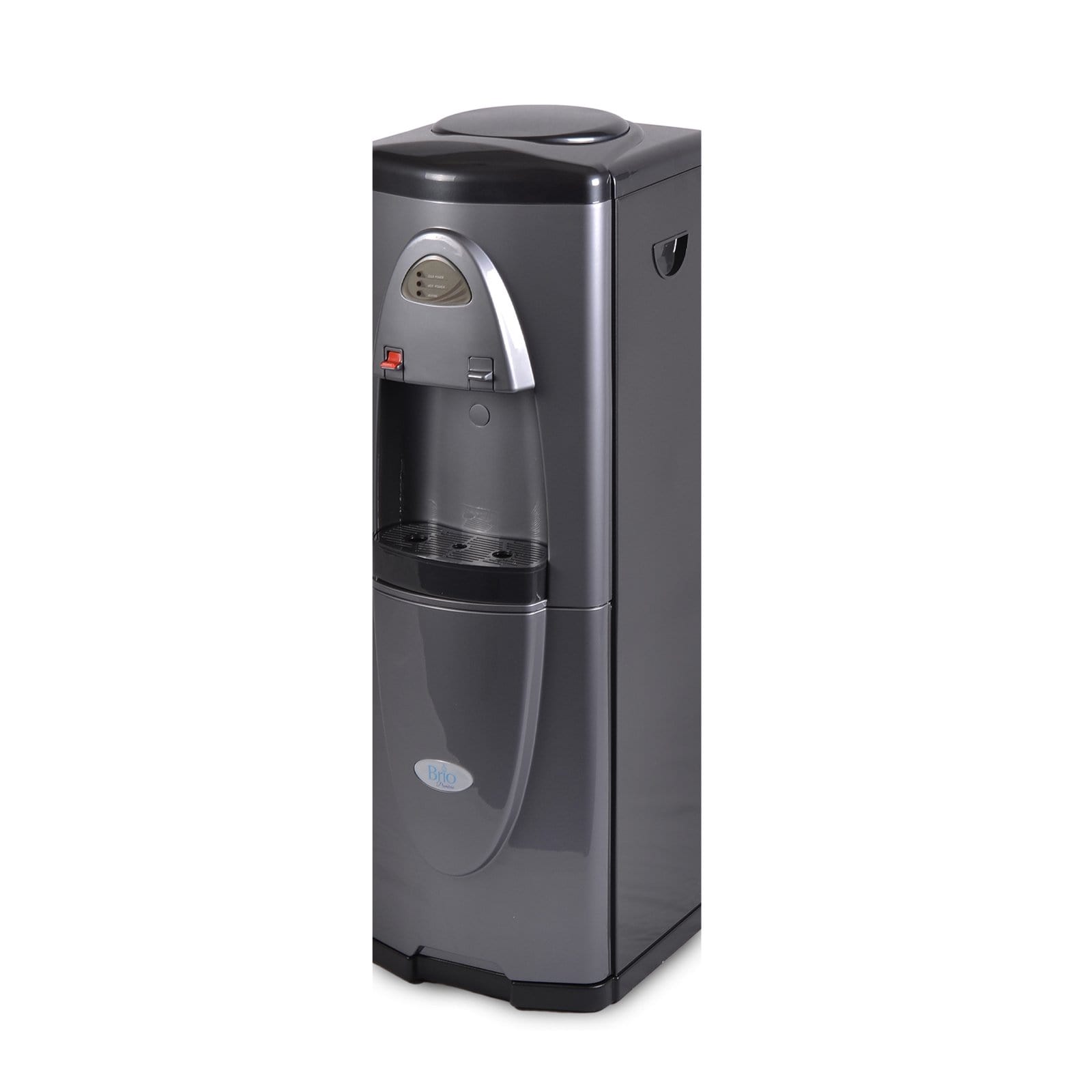 Hot and Cold Filtered Water Dispenser Cooler POU, Black, Brio Premiere - water cooler