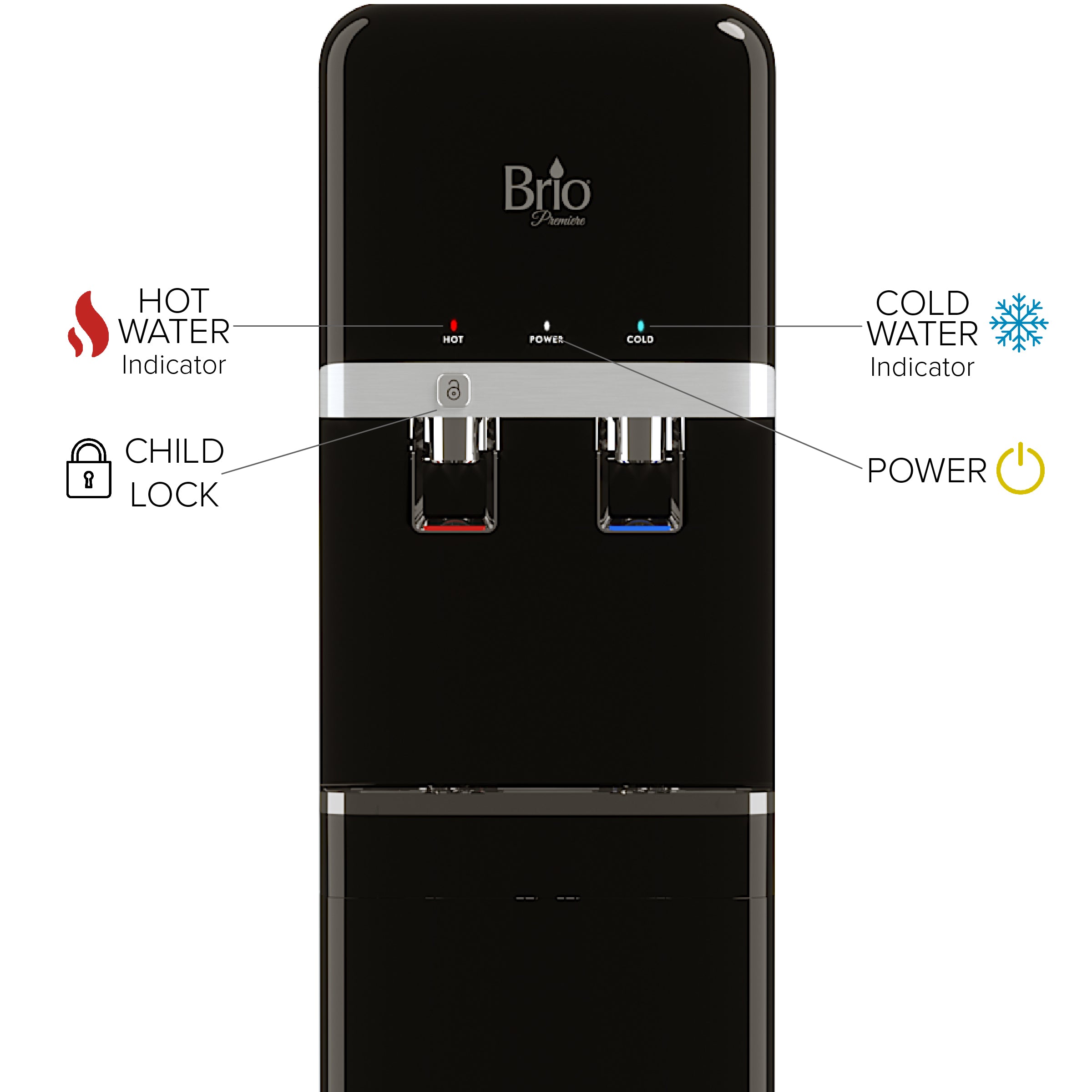 Brio 3000U Premiere Series Point of Use Cooler