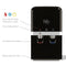 Hot and Cold Filtered Water Dispenser Cooler POU, Black, Brio Premiere - water cooler
