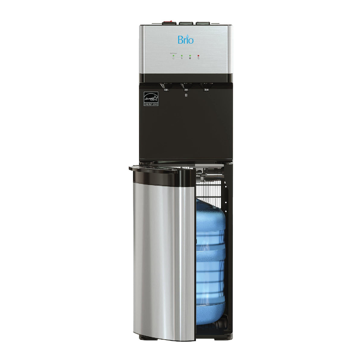 3 or 5 Gal. Water Cooler in Black with Hot, Cold and Room Temperature Water  Functions in 2023