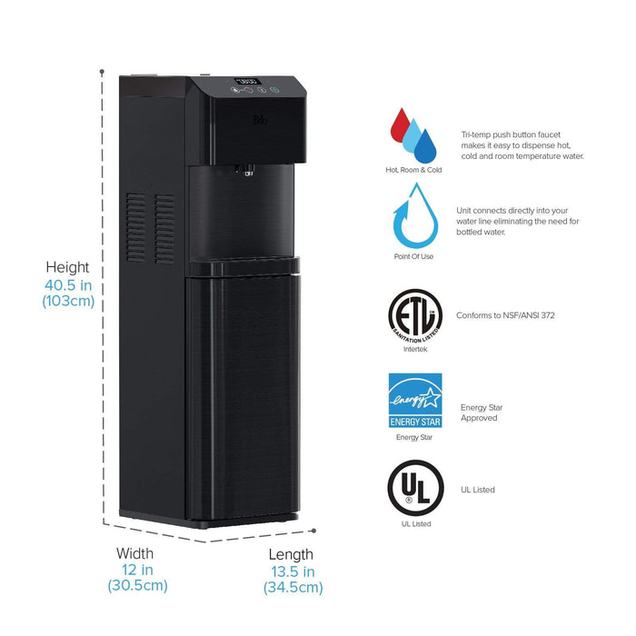 Moderna Self-Cleaning Bottom Load Water Cooler - water cooler