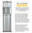 Brio Bottom Load Hot, Cold & Room Water Cooler - Self Clean Ozone - Tri Temp W/Touch Dispenser Feature