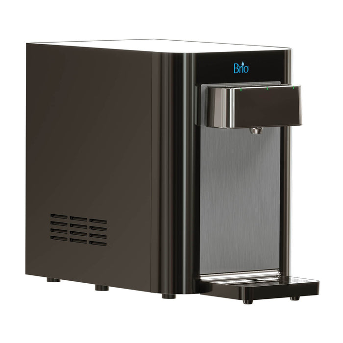 Brio Countertop Self Cleaning Bottleless Water Cooler Water Dispenser - 2 Stage Water Filter included
